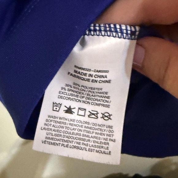 Nike Blue Pullover Sweatshirt - Picture 6 of 8